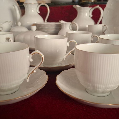 Kaiser West Germany Romantica Porcelain Tea Coffee Cake Set for 12, new