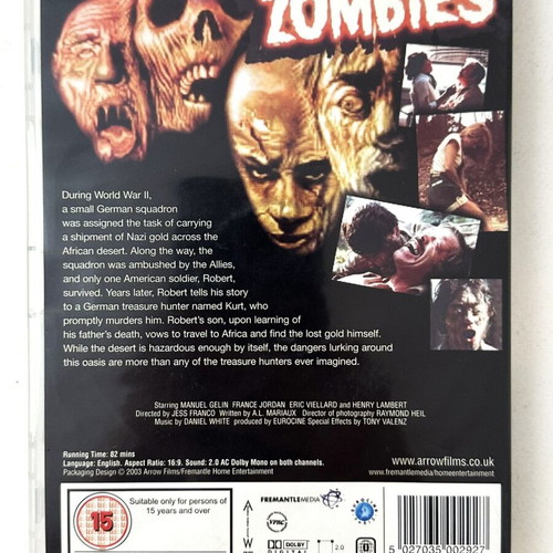 Oasis of the Zombies DVD like new, horror thriller