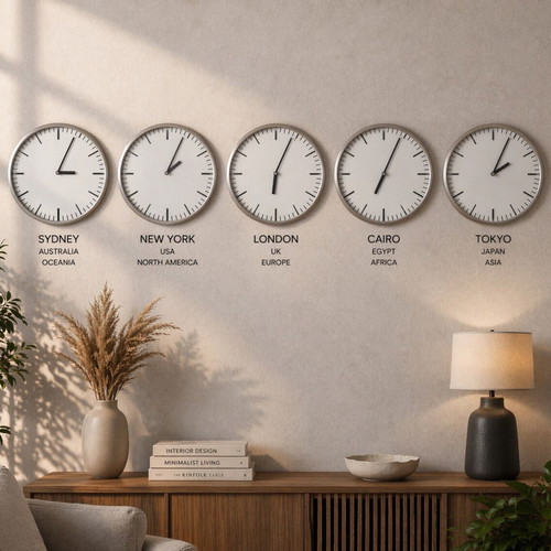 IKEA round wall clock, 30.5cm diameter, sturdy build