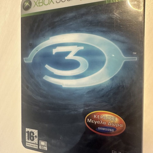 Halo 3 Limited Edition and Just Cause Xbox 360 games like new