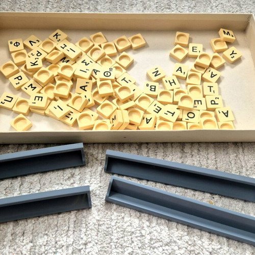 Scrabble Greek edition 1955 used