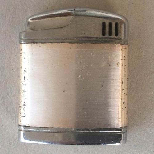 S.S. Lazio lighter collectible used with wear