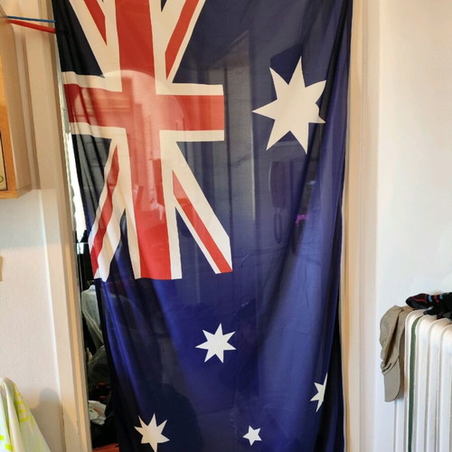Australian flag 1800 x 900 mm like new