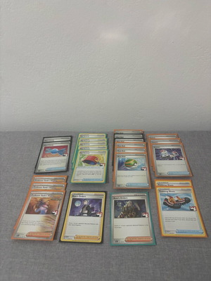 Pokémon TCG Trainer Cards like new, lot of 62