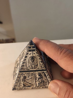 Decorative pyramid like new, purchased from Egypt