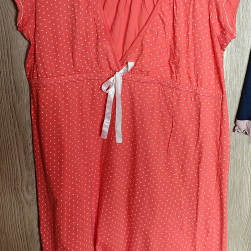 Maternity and Nursing Nightgown coral XL used