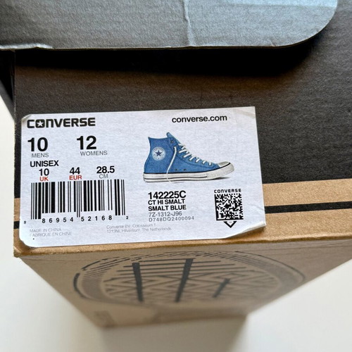Converse men's boots like new, size 44, light blue