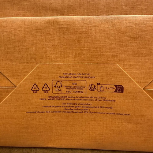 Χάρτινη σακούλα Louis Vuitton μεσαίου μεγέθους σαν καινούργιο