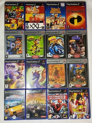 PlayStation 2 games used, assorted titles bundle