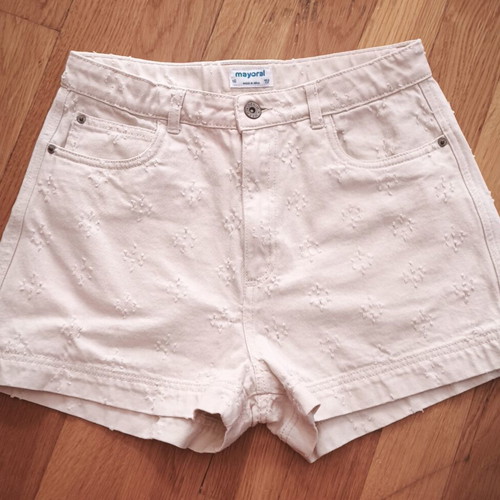 Mayoral beige girls' shorts size 16 like new