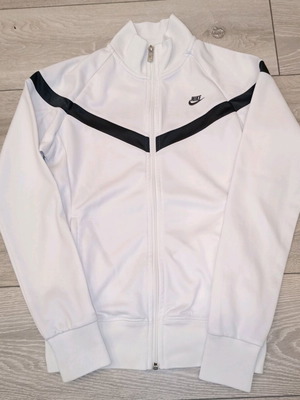 Nike retro white track jacket used