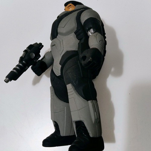 Transformers G1 Cloudburst Pretender figure used custom paint