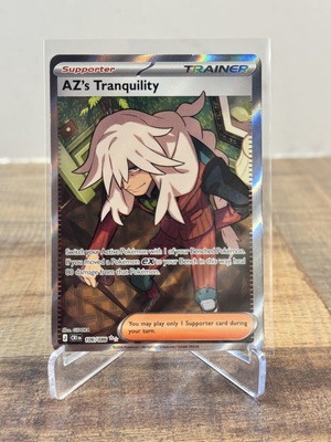 Pokemon AZ's Tranquility Full Art Ultra Rare Chaos Rising card new