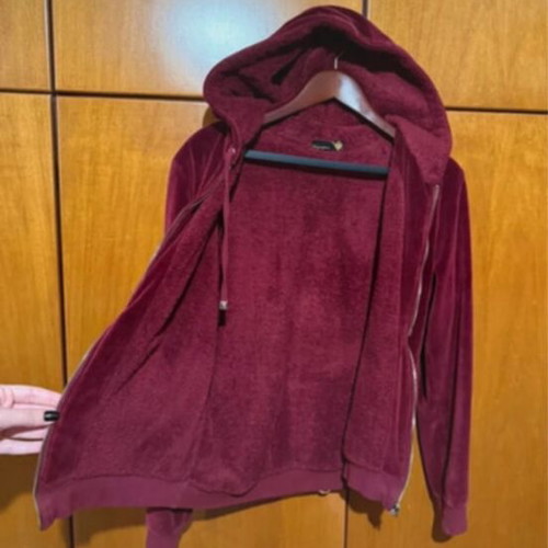 SugarFree hoodie used, red, size M
