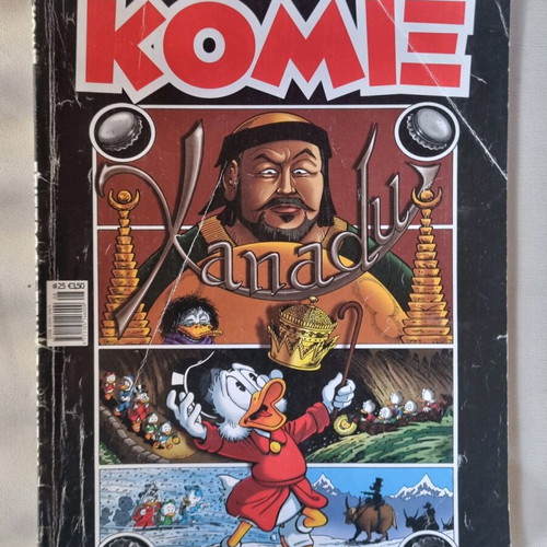 Komix #25 used with The Treasure of Xanadu story