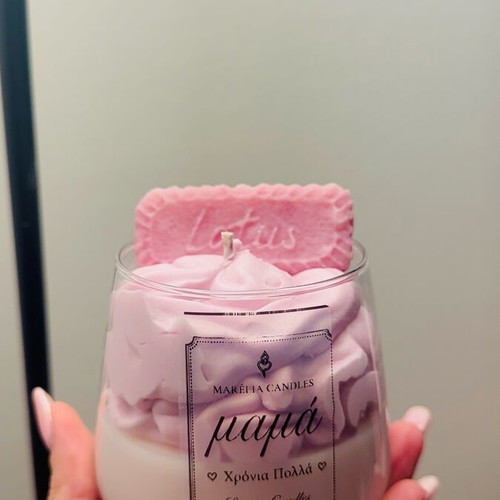 Mama candle 280 ml with wax cream new