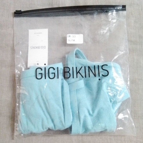 Gigi Bikinis swimsuit veraman new, ribbed sports top S/M