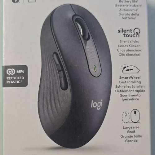 Logitech Signature M650L wireless mouse, black