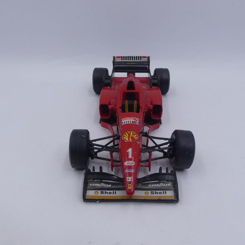 Ferrari F1 F310 Schumacher used 1/24 scale model by Burago 18 cm