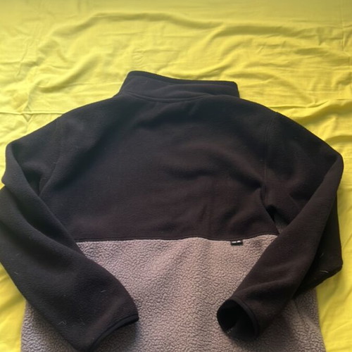 Emerson fleece jacket like new, size M, black and grey