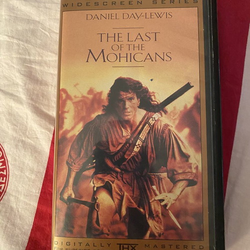 The Last of the Mohicans VHS tape like new, Widescreen NTSC