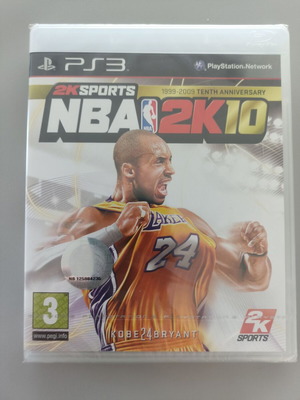 NBA 2K10 PS3 sealed new