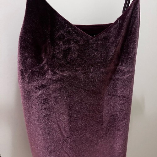 Stradivarius top like new with velvet texture multicolor purple