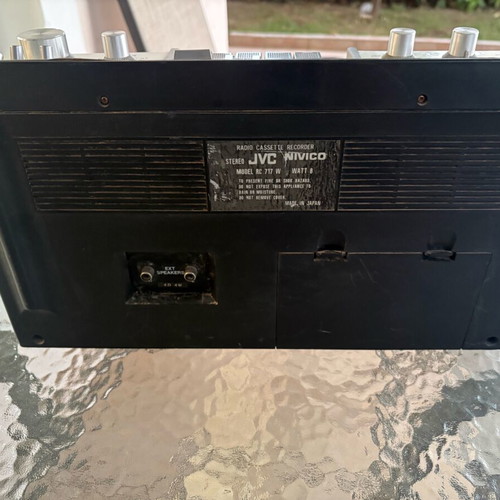 JVC NIVICO RC-717W ραδιοκασετόφωνο μεταχειρισμένο, σπάνιο 1970
