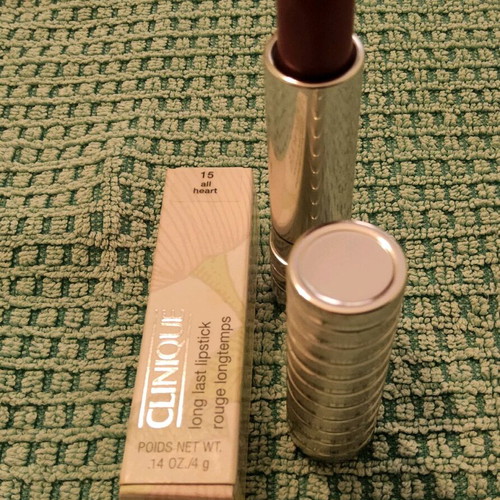 Clinique 15 All Heart lipstick like new, long last