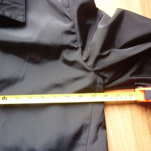 Madmext women's light black trench coat Large like new