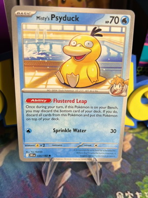Misty’s Psyduck DRI Pokemon card