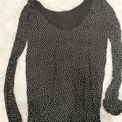 Zara Long Sleeve Shirt Size L like new, black