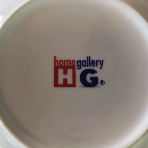 Home Gallery serving plates used, set of 2, deep 20.5cm
