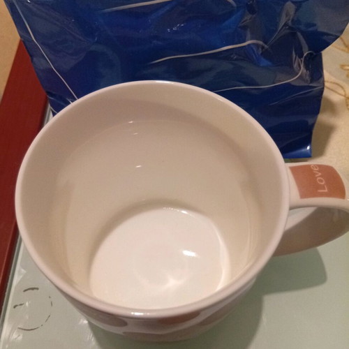 Porcelain mug in pastel colors new 350ml