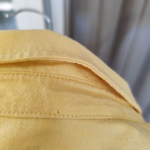 Short Sleeve Shirt used, size M, yellow
