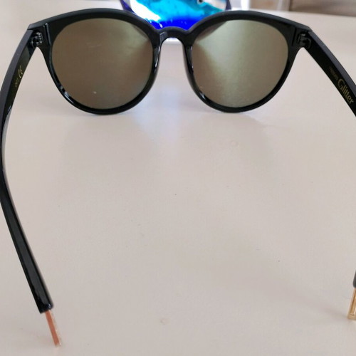 Sunglasses used with mirror lenses
