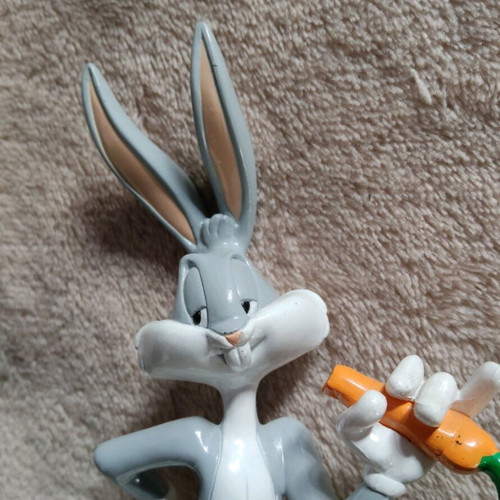 Bugs Bunny plastic decorative figure 15cm used from Deagostini