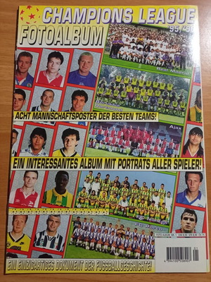 Περιοδικό Champions League Fotoalbum 1995-1996 σαν καινούργιο