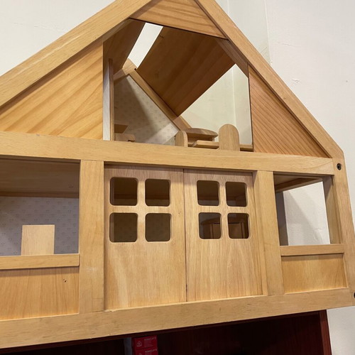 Plan Toys Wooden Dollhouse like new