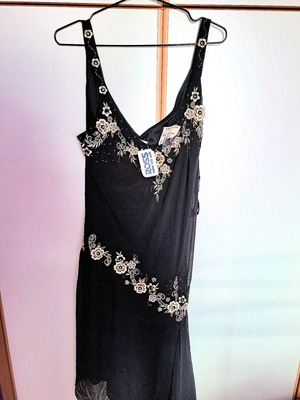 R&M Richards dress new with tags, black, size L