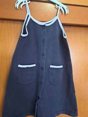 Lapin House dress like new, dark blue, size 116 cm for ages 6-8