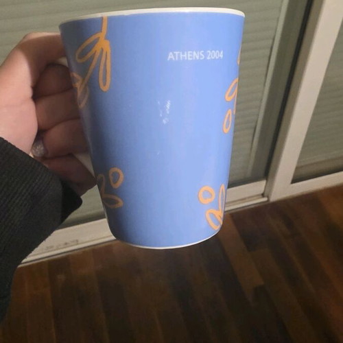 Athens 2004 mug used, collectible Olympic Games souvenir
