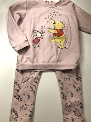 Σετ πιτζάμα Disney Winnie the Pooh σαν καινούργιο, 12-24 μηνών