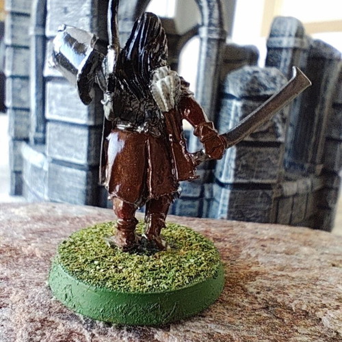 Lord of the Rings Lurtz Uruk-hai Captain metal miniature used