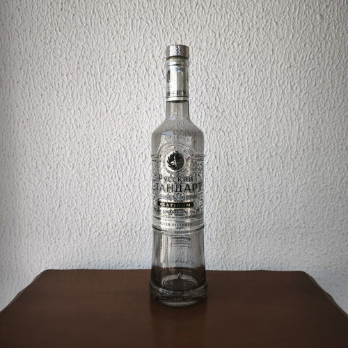 Russian Standard Vodka set of 3 collectible bottles – Platinum & 2 Limited Edition