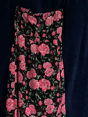 H&M Summer Strapless Dress like new, multicolor, size S