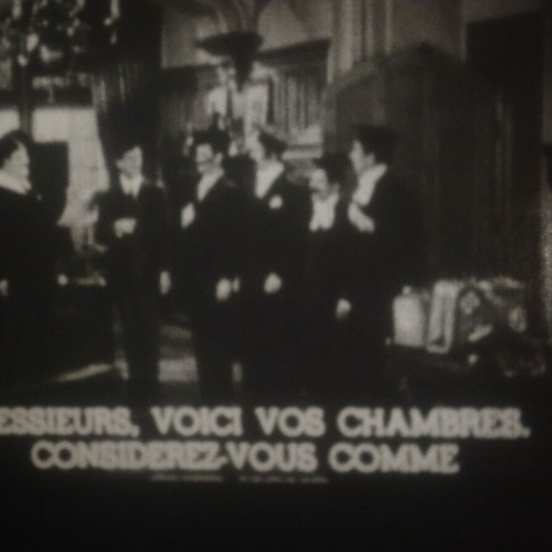 Standard 8mm silent film 400ft "Les As D' Oxford" used comedy