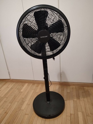 Ανεμιστήρας ορθοστάτης Singer 7020/01BL σαν καινούργιο με τηλεχειριστήριο