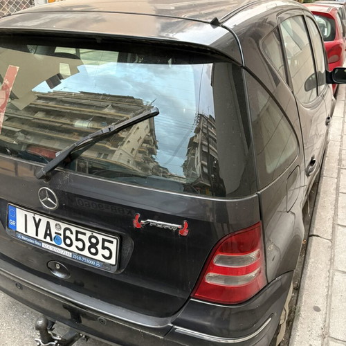 Mercedes A160 automatic car used, black, petrol
