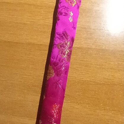 Wooden chopsticks with fabric case new